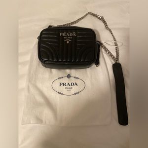Authentic Prada Diagramme Camera Bag
